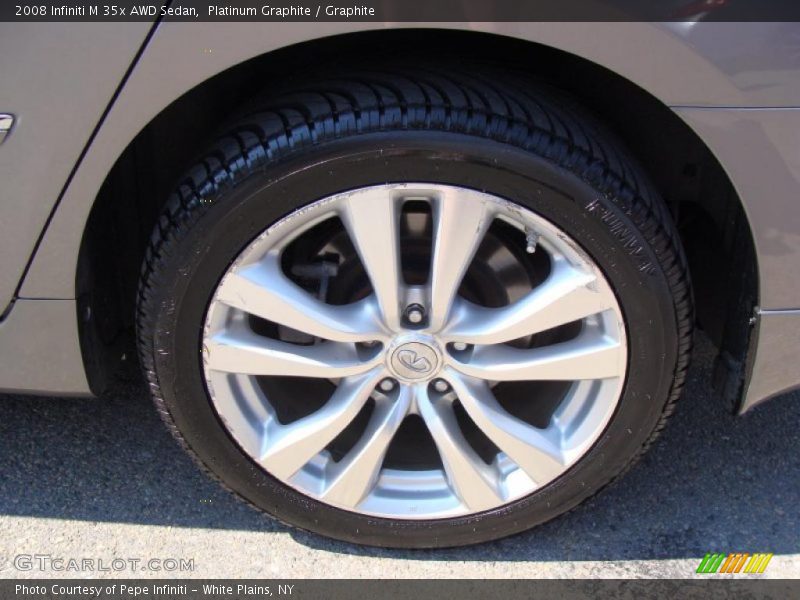 Platinum Graphite / Graphite 2008 Infiniti M 35x AWD Sedan