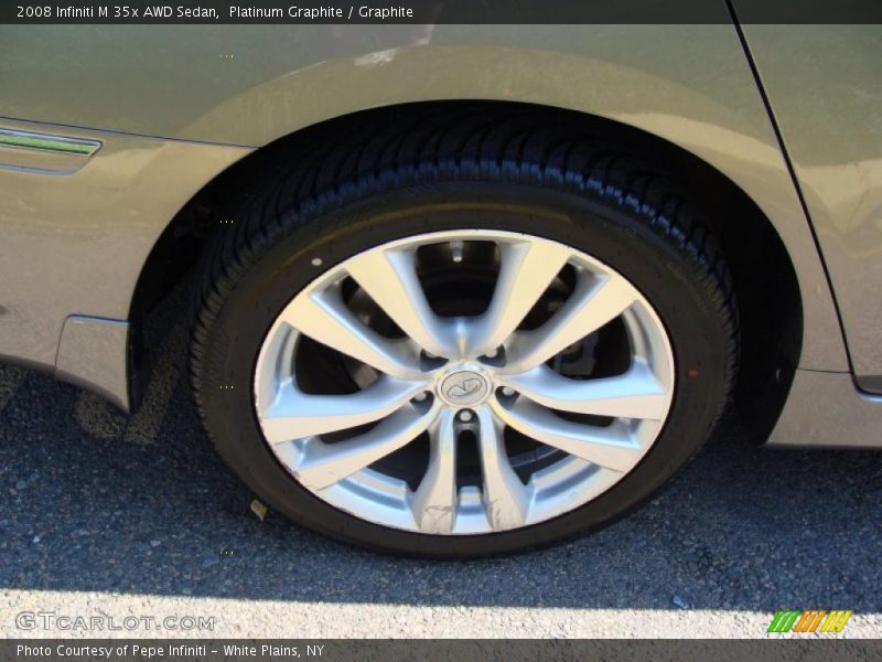 Platinum Graphite / Graphite 2008 Infiniti M 35x AWD Sedan