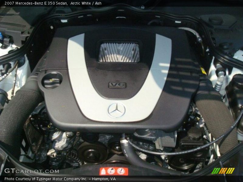 Arctic White / Ash 2007 Mercedes-Benz E 350 Sedan