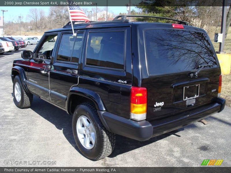 Black / Agate Black 2000 Jeep Cherokee Sport 4x4