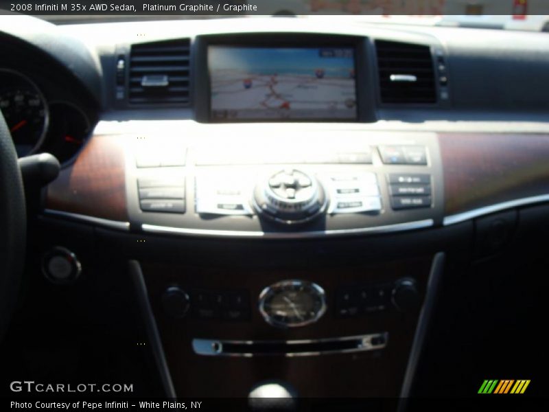 Platinum Graphite / Graphite 2008 Infiniti M 35x AWD Sedan