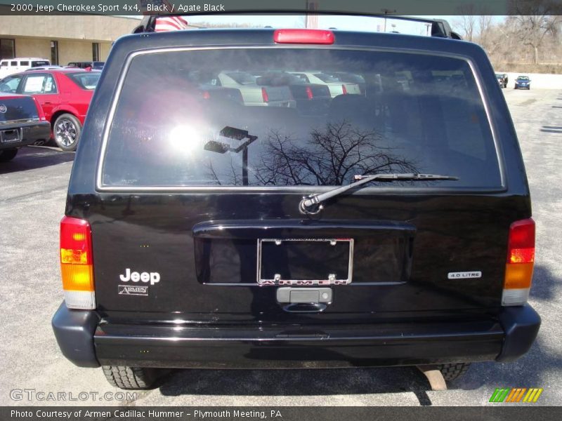 Black / Agate Black 2000 Jeep Cherokee Sport 4x4