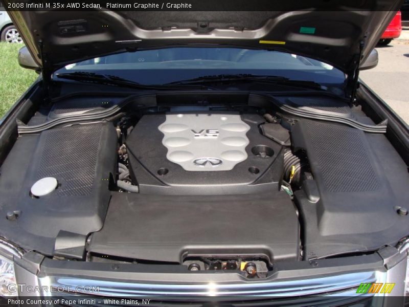 Platinum Graphite / Graphite 2008 Infiniti M 35x AWD Sedan