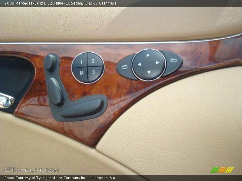 Black / Cashmere 2008 Mercedes-Benz E 320 BlueTEC Sedan