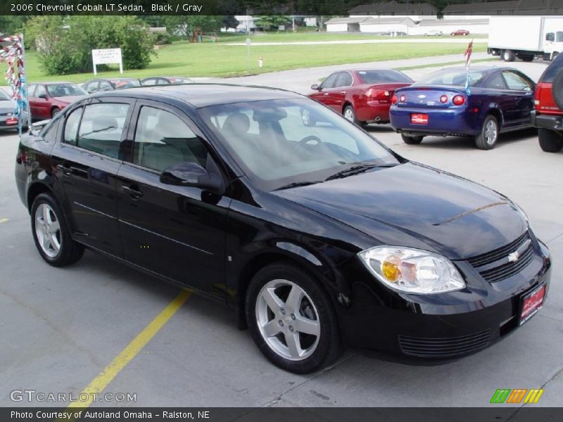 Black / Gray 2006 Chevrolet Cobalt LT Sedan