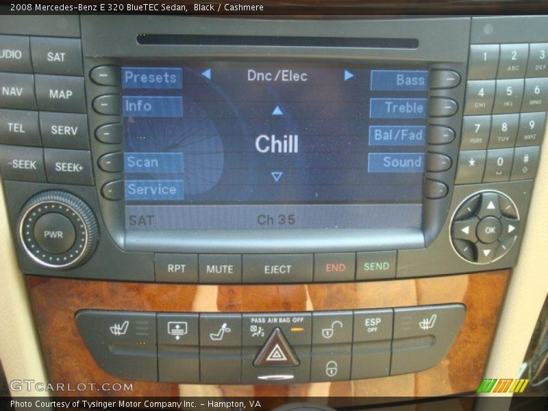 Black / Cashmere 2008 Mercedes-Benz E 320 BlueTEC Sedan