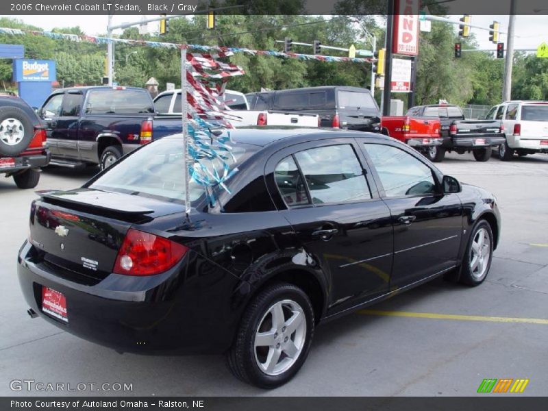 Black / Gray 2006 Chevrolet Cobalt LT Sedan