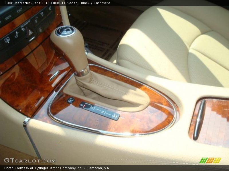 Black / Cashmere 2008 Mercedes-Benz E 320 BlueTEC Sedan