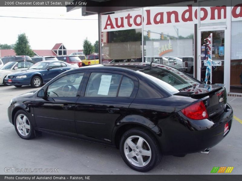 Black / Gray 2006 Chevrolet Cobalt LT Sedan