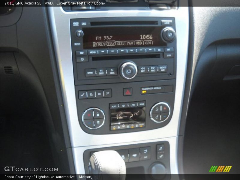 Cyber Gray Metallic / Ebony 2011 GMC Acadia SLT AWD