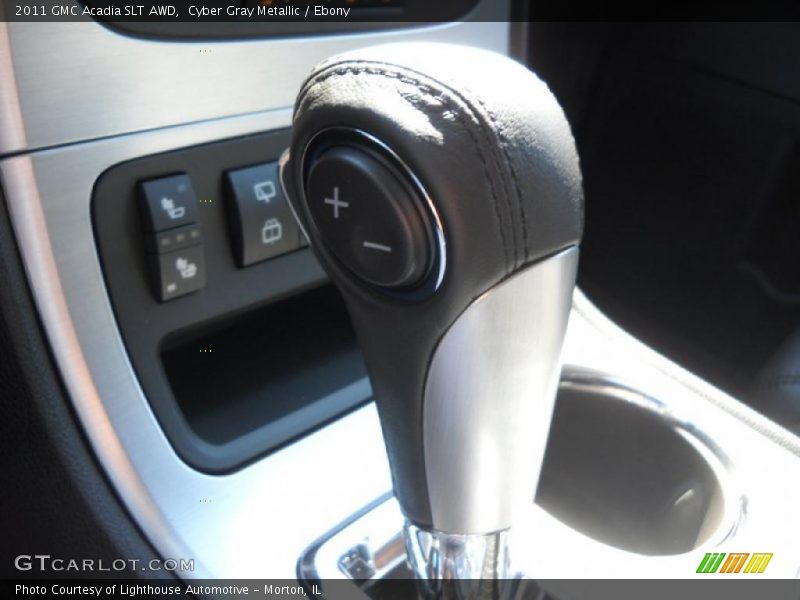 Cyber Gray Metallic / Ebony 2011 GMC Acadia SLT AWD