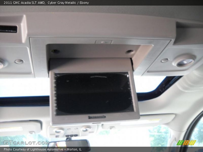Cyber Gray Metallic / Ebony 2011 GMC Acadia SLT AWD