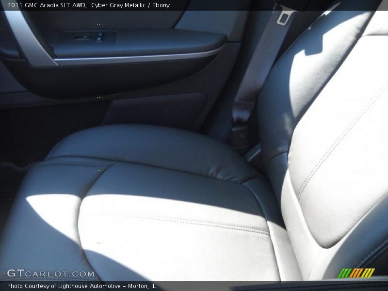 Cyber Gray Metallic / Ebony 2011 GMC Acadia SLT AWD