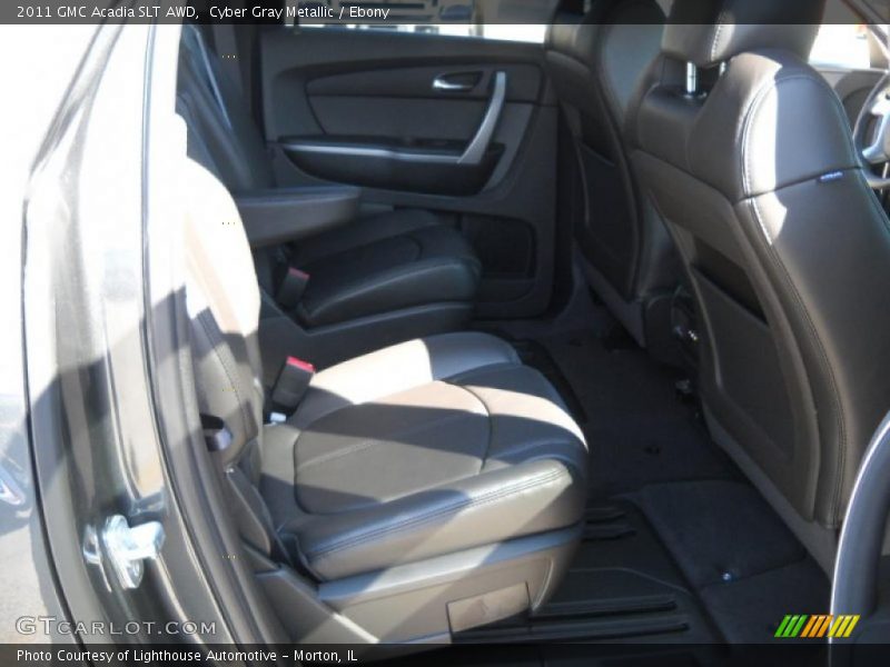 Cyber Gray Metallic / Ebony 2011 GMC Acadia SLT AWD