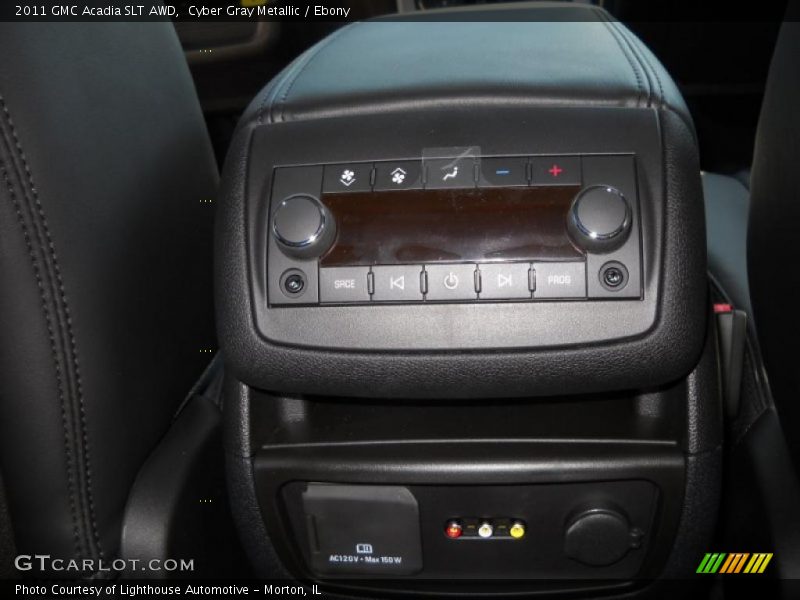 Cyber Gray Metallic / Ebony 2011 GMC Acadia SLT AWD