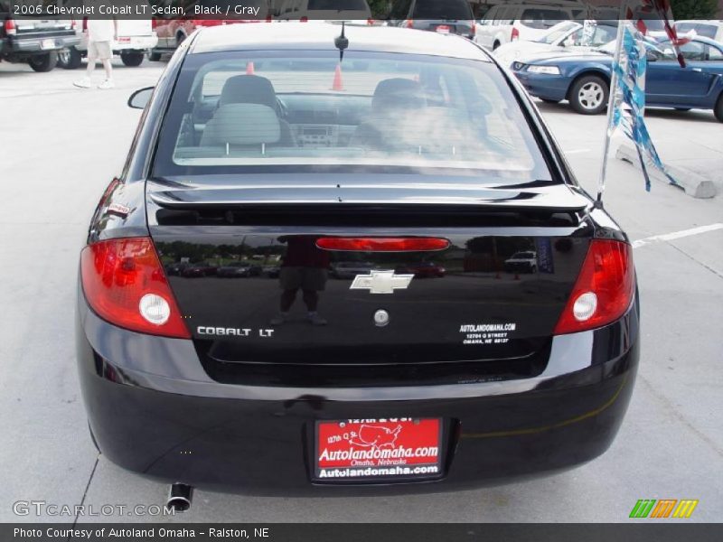Black / Gray 2006 Chevrolet Cobalt LT Sedan