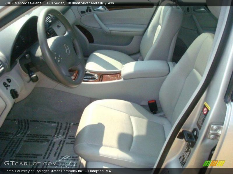 Brilliant Silver Metallic / Ash 2002 Mercedes-Benz C 320 Sedan