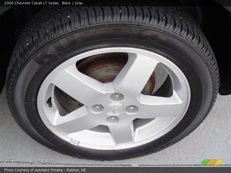 Black / Gray 2006 Chevrolet Cobalt LT Sedan