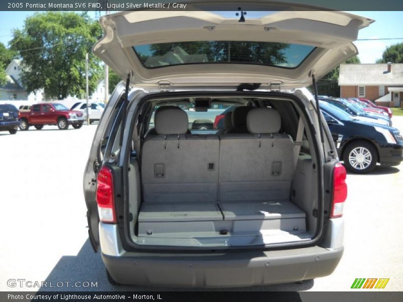 Liquid Silver Metallic / Gray 2005 Pontiac Montana SV6 FWD