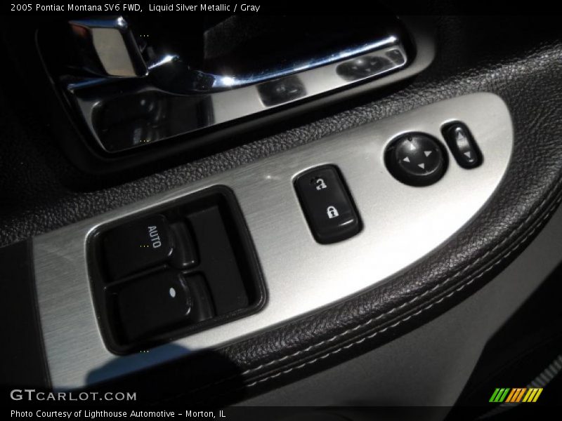 Liquid Silver Metallic / Gray 2005 Pontiac Montana SV6 FWD