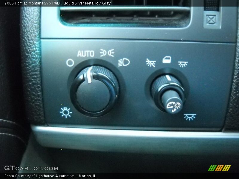Liquid Silver Metallic / Gray 2005 Pontiac Montana SV6 FWD