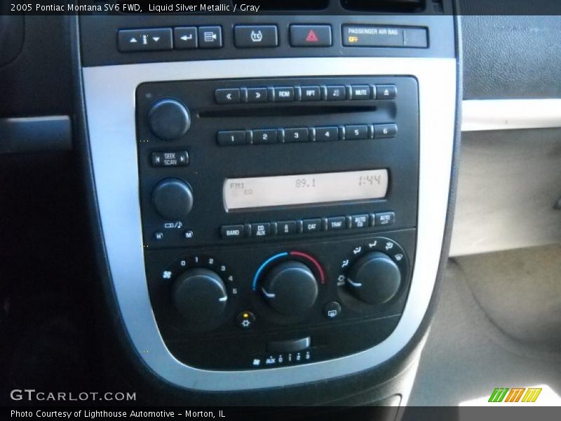 Liquid Silver Metallic / Gray 2005 Pontiac Montana SV6 FWD