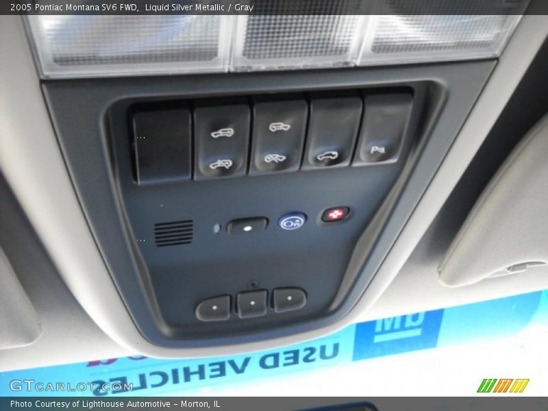 Liquid Silver Metallic / Gray 2005 Pontiac Montana SV6 FWD