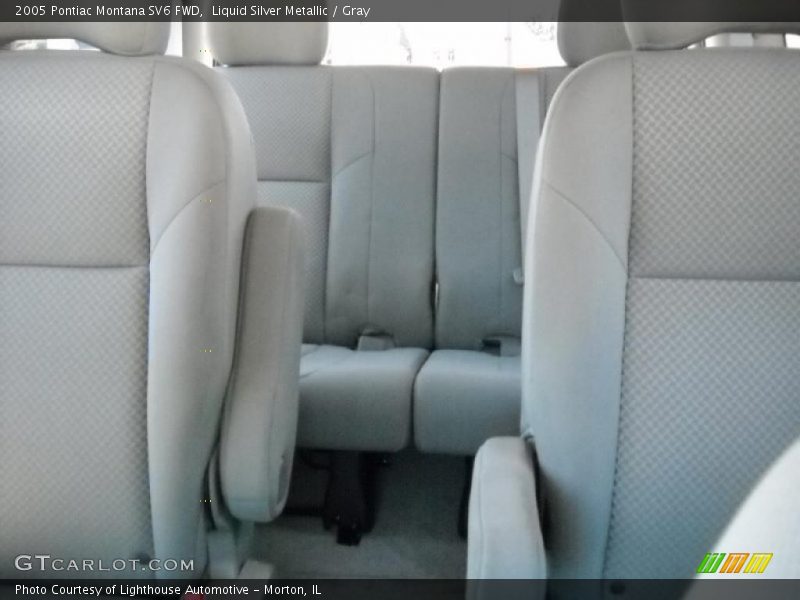 Liquid Silver Metallic / Gray 2005 Pontiac Montana SV6 FWD