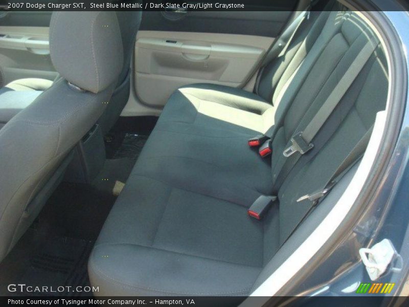Steel Blue Metallic / Dark Slate Gray/Light Graystone 2007 Dodge Charger SXT