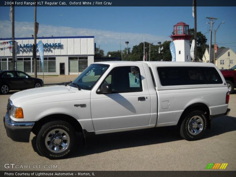 Oxford White / Flint Gray 2004 Ford Ranger XLT Regular Cab