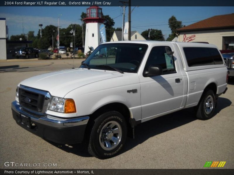 Oxford White / Flint Gray 2004 Ford Ranger XLT Regular Cab