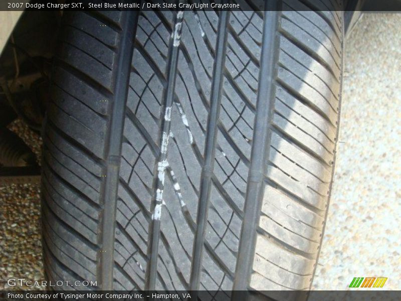 Steel Blue Metallic / Dark Slate Gray/Light Graystone 2007 Dodge Charger SXT