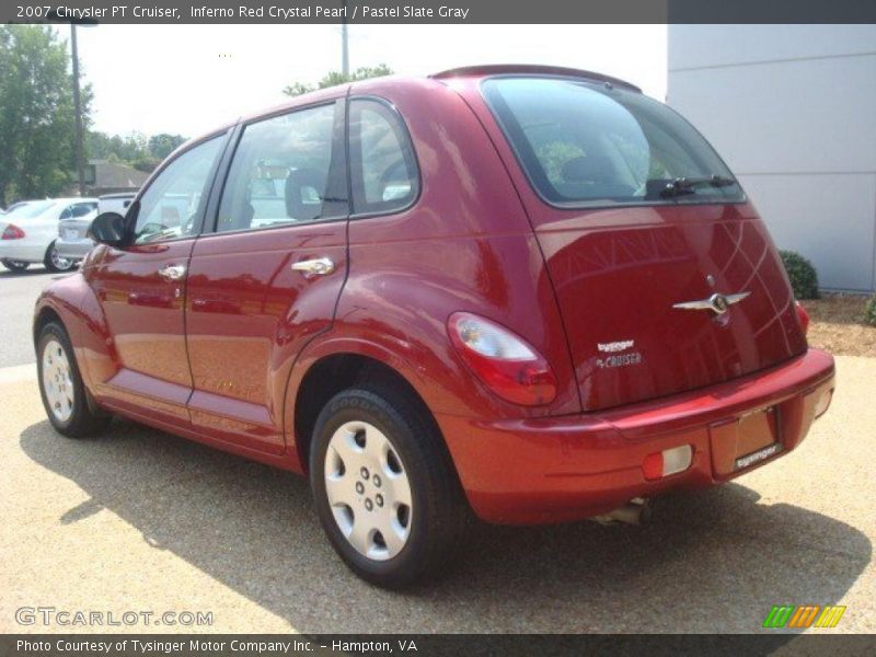Inferno Red Crystal Pearl / Pastel Slate Gray 2007 Chrysler PT Cruiser