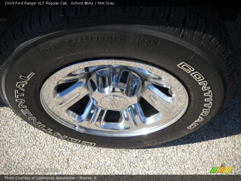 Oxford White / Flint Gray 2004 Ford Ranger XLT Regular Cab