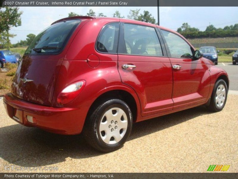 Inferno Red Crystal Pearl / Pastel Slate Gray 2007 Chrysler PT Cruiser