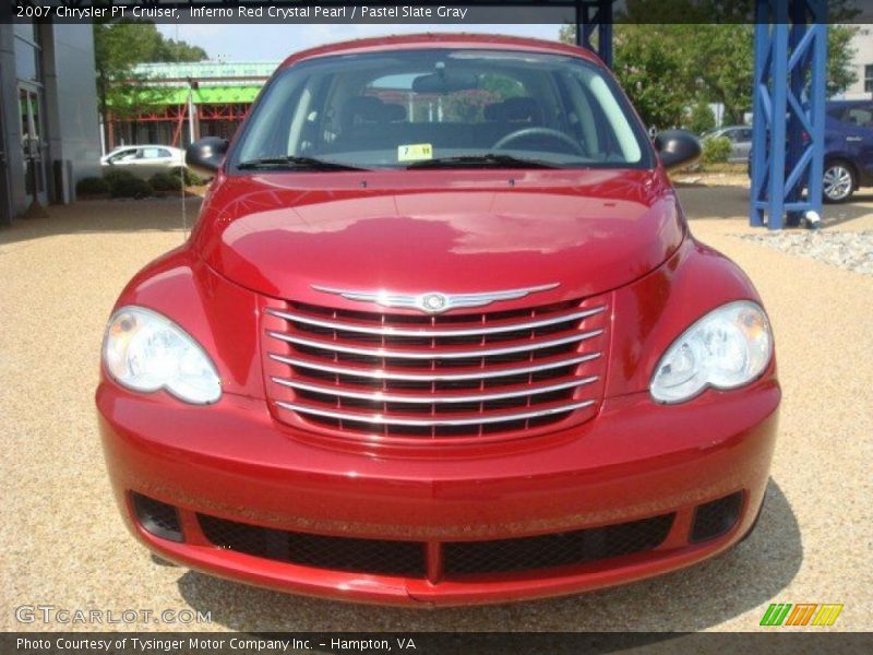Inferno Red Crystal Pearl / Pastel Slate Gray 2007 Chrysler PT Cruiser