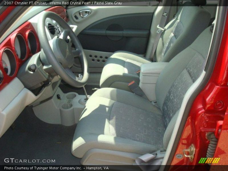 Inferno Red Crystal Pearl / Pastel Slate Gray 2007 Chrysler PT Cruiser