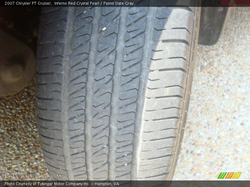 Inferno Red Crystal Pearl / Pastel Slate Gray 2007 Chrysler PT Cruiser