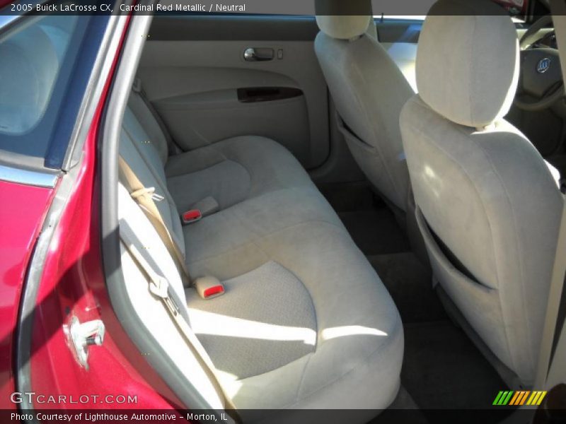 Cardinal Red Metallic / Neutral 2005 Buick LaCrosse CX