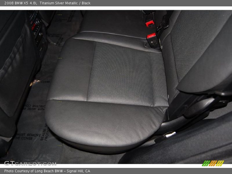 Titanium Silver Metallic / Black 2008 BMW X5 4.8i