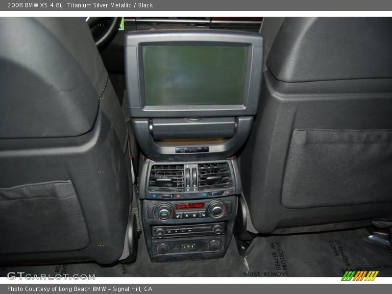 Titanium Silver Metallic / Black 2008 BMW X5 4.8i