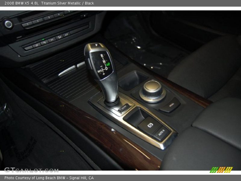 Titanium Silver Metallic / Black 2008 BMW X5 4.8i