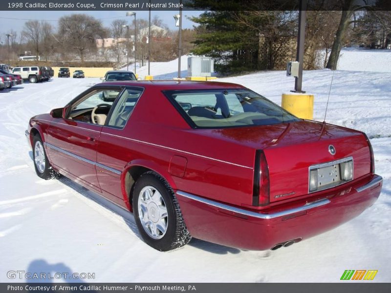 Crimson Pearl / Neutral Shale 1998 Cadillac Eldorado Coupe