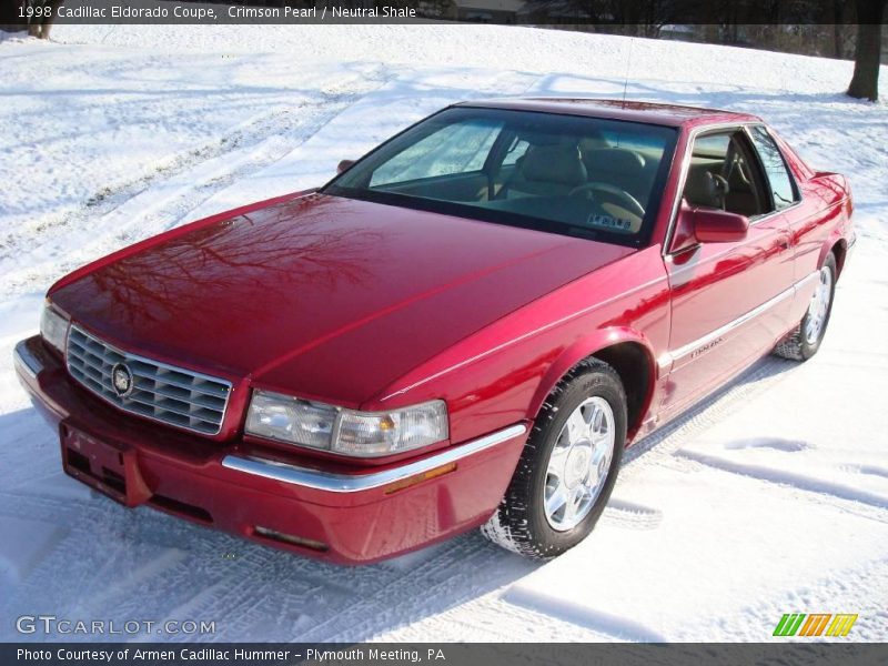 Crimson Pearl / Neutral Shale 1998 Cadillac Eldorado Coupe