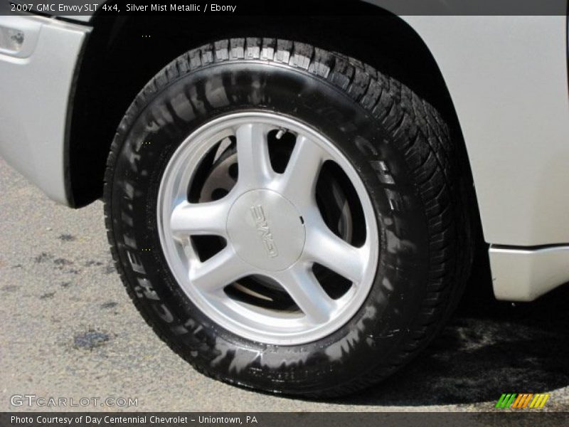 Silver Mist Metallic / Ebony 2007 GMC Envoy SLT 4x4