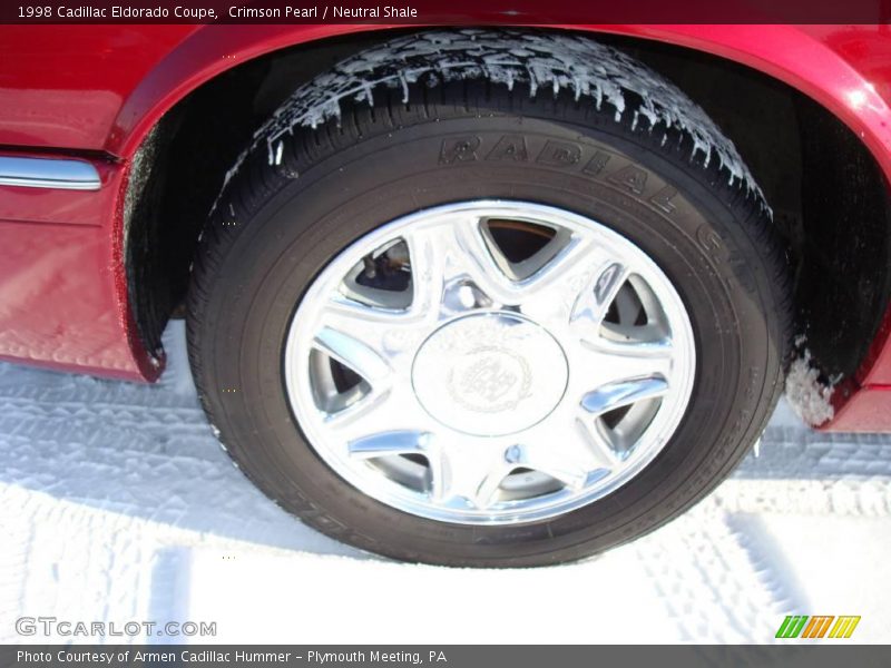 Crimson Pearl / Neutral Shale 1998 Cadillac Eldorado Coupe