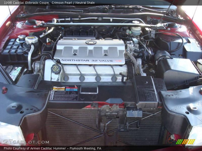 Crimson Pearl / Neutral Shale 1998 Cadillac Eldorado Coupe