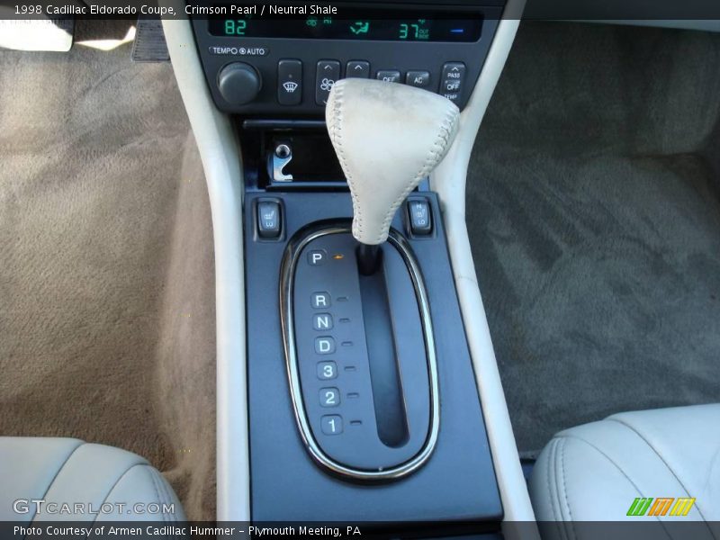 Crimson Pearl / Neutral Shale 1998 Cadillac Eldorado Coupe