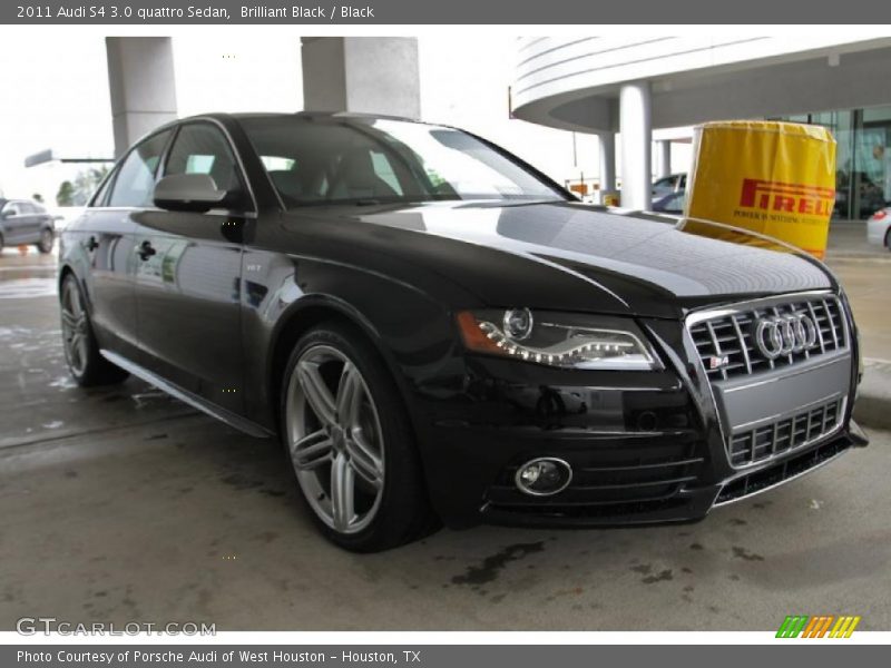 Brilliant Black / Black 2011 Audi S4 3.0 quattro Sedan