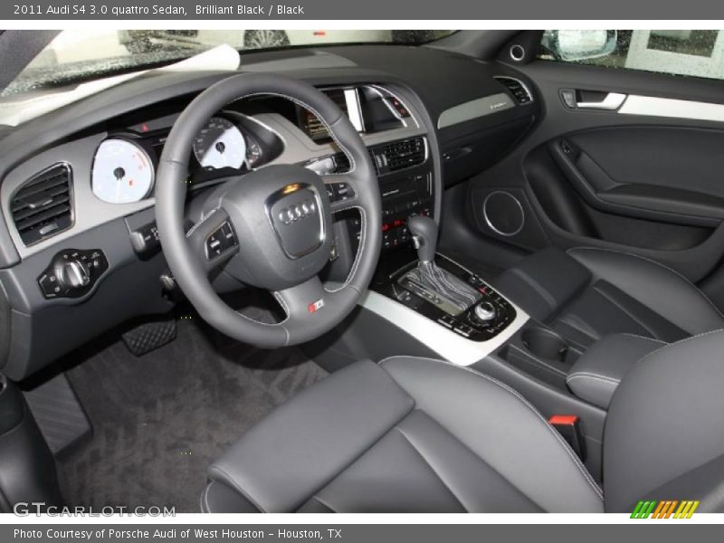 Brilliant Black / Black 2011 Audi S4 3.0 quattro Sedan
